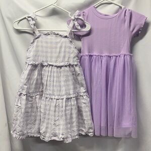 H&M Lavender Kids Casual Dress Set